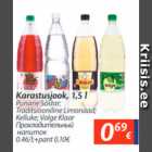 Allahindlus - Karastusjook, 1,5 l