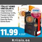 Allahindlus - TŠIILI GT VEINID VINO SOLAR 3 L