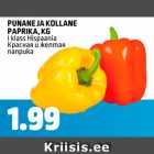 Punane ja kollane paprika, kg 