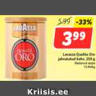 Allahindlus - Lavazza Qualita Oro
jahvatatud kohv, 250 g