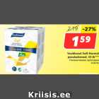 Allahindlus - Vuokkoset Soft Normal
pesukaitsmed, 42 tk***
