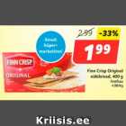 Allahindlus - Finn Crisp Original
näkileivad, 400 g