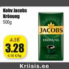 Allahindlus - Kohv Jacobs
Krönung
500g