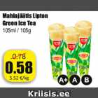 Allahindlus - Mahlajäätis Lipton
Green Ice Tea