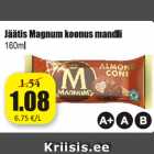 Jäätis Magnum koonus mandli 160 ml