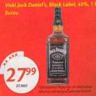 Alkohol - Viski Jack Daniel´s, Black Label