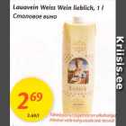 Lauavein Weiss Wein lieblich, 1 l