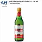 Allahindlus - Hele õlu Budweiser Budvar