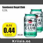 Allahindlus - Soodavesi Royal Club 0,33 L