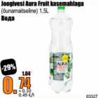 Joogivesi Aura Fruit kasemahlaga