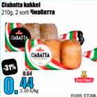 Ciabatta kukkel