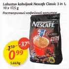 Allahindlus - Lahustuv kohvijook Nescate Classic 3 in 1