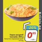 Allahindlus - Kapsa-porgandi
toorsalat, 300 g 