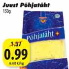 Allahindlus - Juust Põhjatäht 150 g