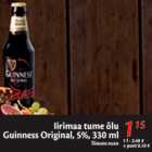 Allahindlus - Iirimaa tume õlu Guinness Original