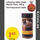 Allahindlus - Lahustuv kohv Gold, Monte Pero, 100 g