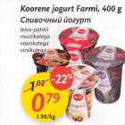 Koorene jogurt Farmi, 400 g