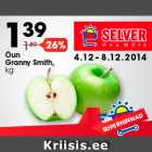 Õun Granny Smith, kg