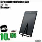 Kirjutustahvel Platinet LCD