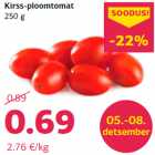 Allahindlus - Kirss-ploomtomat
250 g