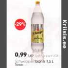 Allahindlus - Schweppes toonik 1,5 l