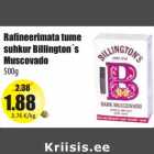 Allahindlus - Rafineerimata tume
suhkur Billington´s
Mus