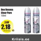 Deo Rexona
Clear Pure
150ml