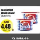 Allahindlus - Geelkapslid
Woolite Color
336ml / 14tk