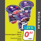 Allahindlus - Farmi
koorene jogurt, 400 g*