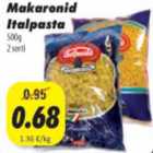 Allahindlus - Makaronid Italpasta 