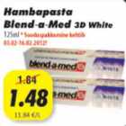 Allahindlus - Hambapasta Blend-a-Med 3D White