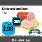 Sinkvorst sealihast
1kg