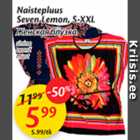 Allahindlus - Naistepluus Seven Lemon, S-XXL