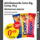 Allahindlus - Müslibatoonike Extra Big, Corny, 50 g