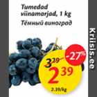 Allahindlus - Tumedad viinamarjad, 1 kg