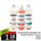 Gaseeritud energiavesi Belief 