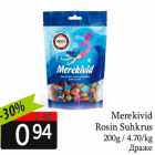 Merekivid
Rosin Suhkrus
200g 