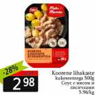 Koorene lihakaste
kukeseentega 500g
