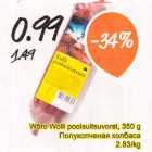 Allahindlus - Wõro Wolli poolsuitsuvorst, 350 g