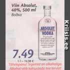 Allahindlus - Viin Absolut