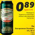 Allahindlus - Õlu
Staropramen Premium