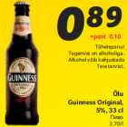 Allahindlus - Õlu
Guinness Original