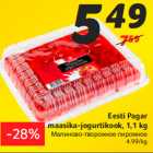 Allahindlus - Eesti Pagar
maasika-jogurtikook, 1,1 kg