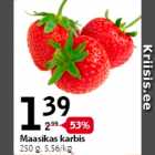 Allahindlus - Maasikas karbis, 250 g