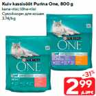 Kuiv kassisööt Purina One, 800 g

