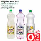 Allahindlus - Joogivesi Aura, 1,5 l

