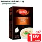 Aurutatud riis Baltix, 1 kg
