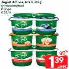 Jogurt Activia, 4 tk x 120 g


