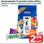 Kompvekipakk 7 Lemmikut, Kalev, 500 g
