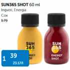 Allahindlus - SUN365 SHOT 60  ml